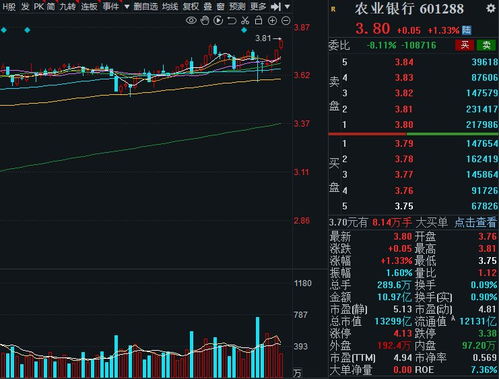 农业银行股票如何收益大 农业银行股票如何收益大