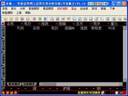 华泰证券同花顺怎么没有