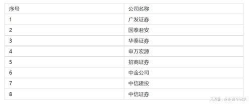 所有证券公司明细怎么查