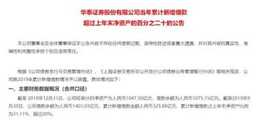 华泰证券怎么借钱