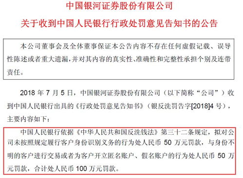 证券反洗钱被处罚怎么办