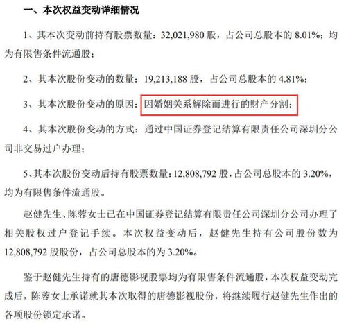 离婚如何查询股票