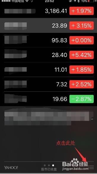 如何自定义股票价格显示