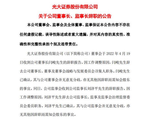 光大证券问责原因怎么写