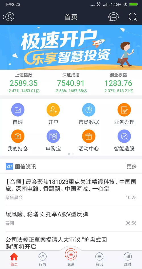 国信证券app怎么使用