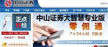 中山证券怎么去