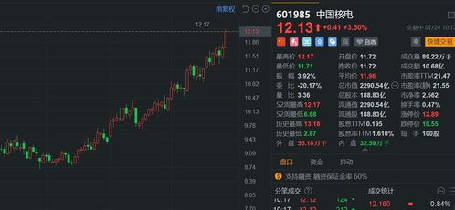 中国核电股票如何
