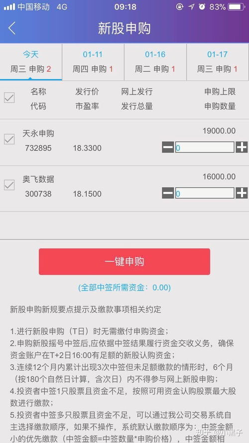 如何查询打新股票中签