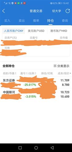 证券亏了怎么算