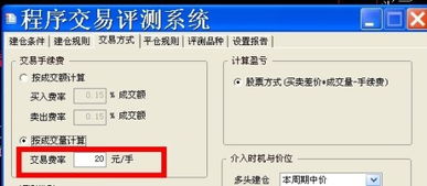 股票软件如何查交易费用