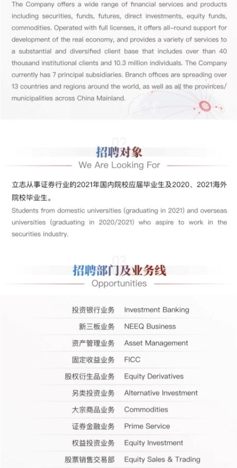 中信证券怎么招聘的