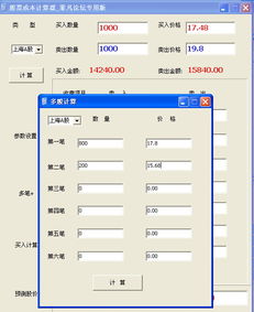 如何计算股票费率