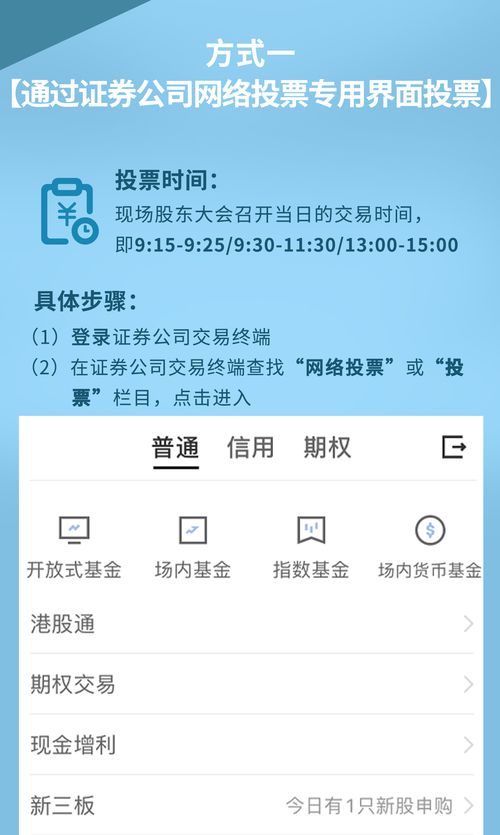 如何股票投票
