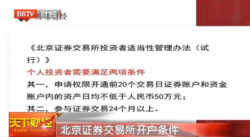北京证券投资条件怎么样