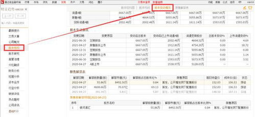 股票解禁如何查询