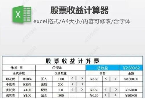 如何做股票盈利截图表格