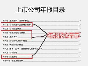 如何读懂股票的年报