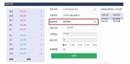 手机可转债如何转成股票