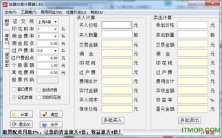 股票交易税如何计算器