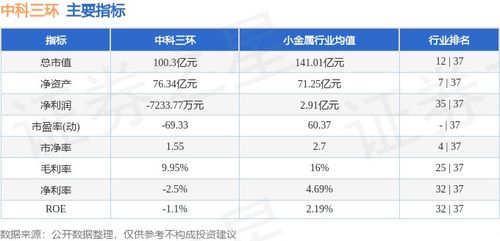中科三环股票中报如何