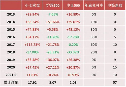 历年股票收益如何