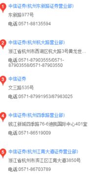 中信证券怎么联系 中信证券怎么联系