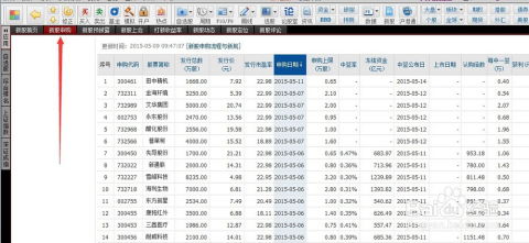 如何查询股票申购