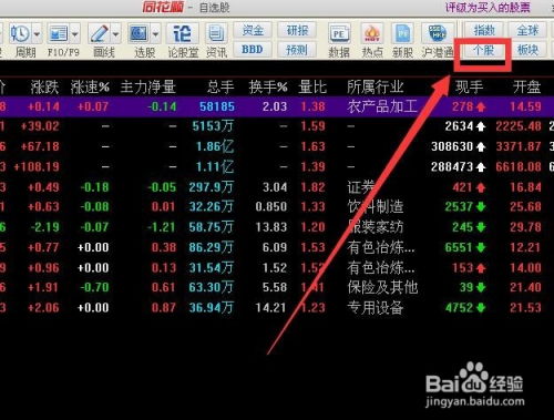 如何查到所有股票
