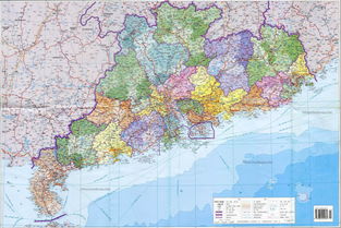 广东地图 广东地图区域划分图 20240425更新